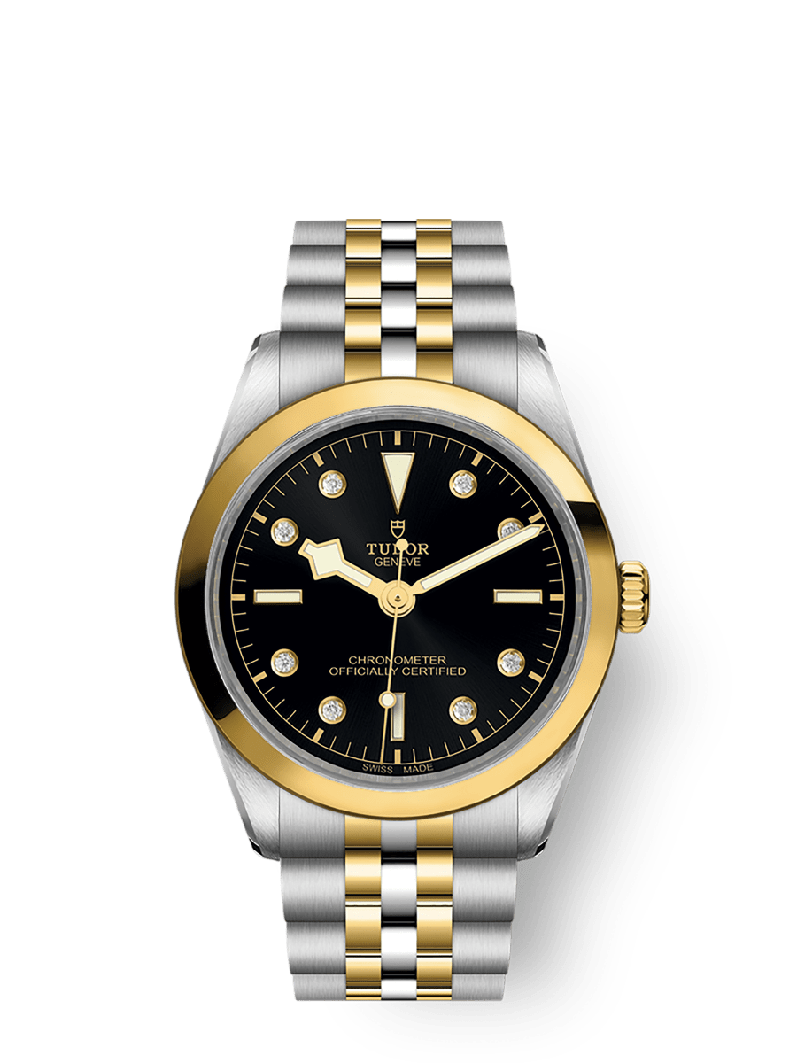 Black Bay One 36 S&G 36mm steel and yellow gold case Diamond-set dial