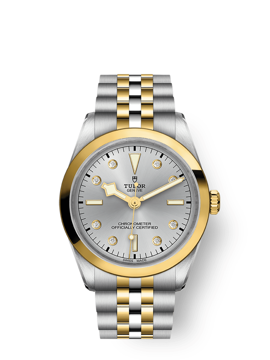 Black Bay One 36 S&G 36mm steel and yellow gold case Diamond-set dial