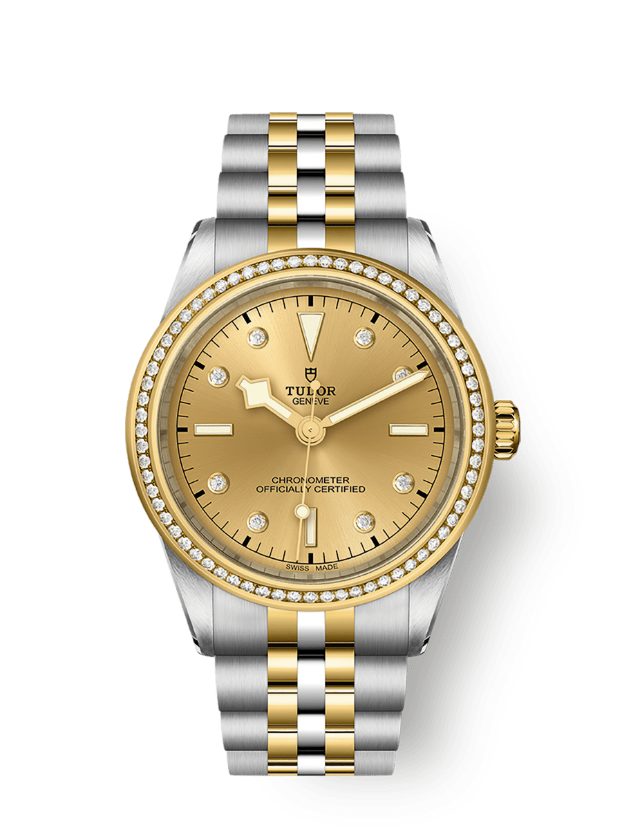 Black Bay One 39 S&G 39 mm çelik kasa Pırlantalı kadran