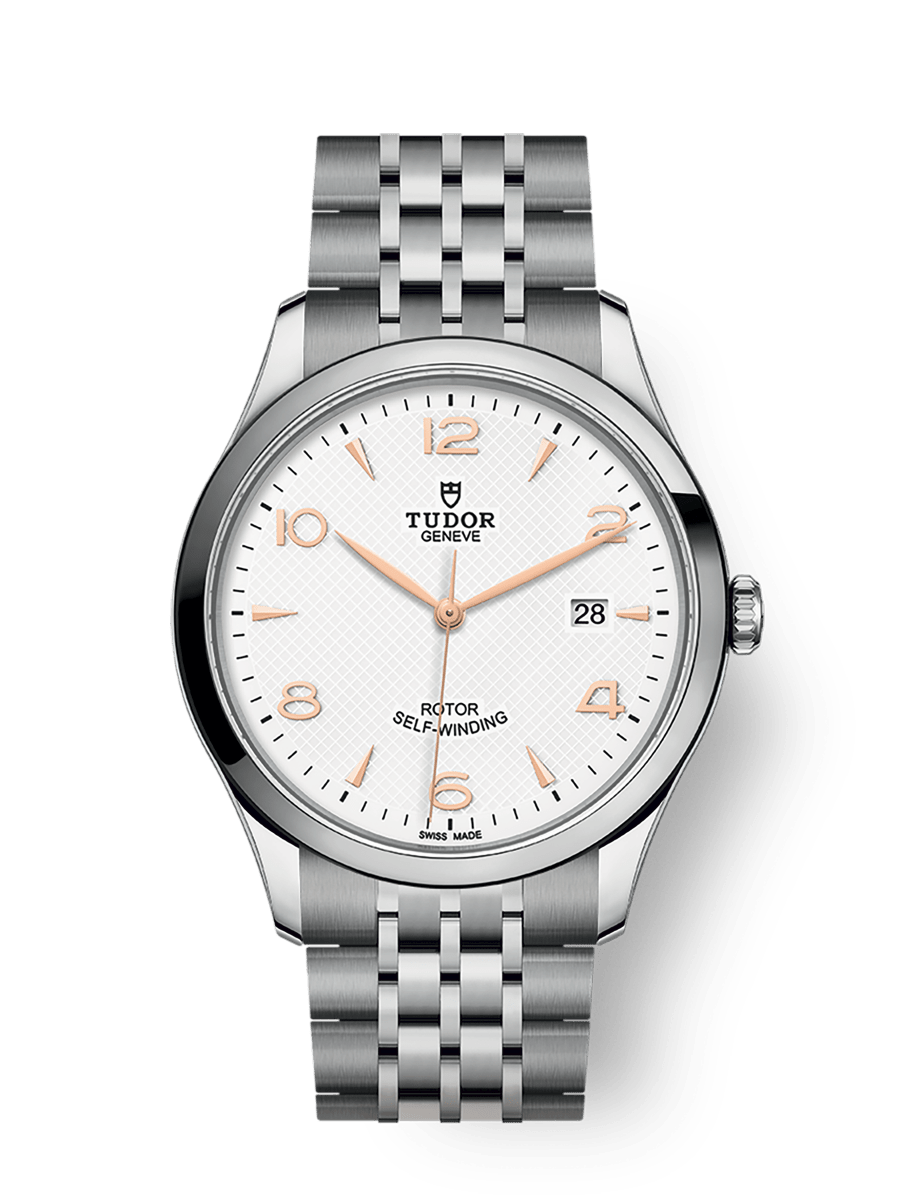 تيودور ١٩٢٦ علبة من الفولاذ بقطر ٤١ مم سوار من الفولاذ