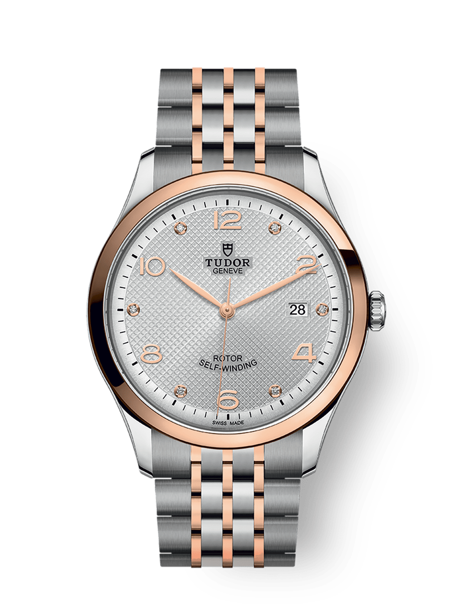 TUDOR 1926 41 mm çelik kasa Pembe altın çerçeve