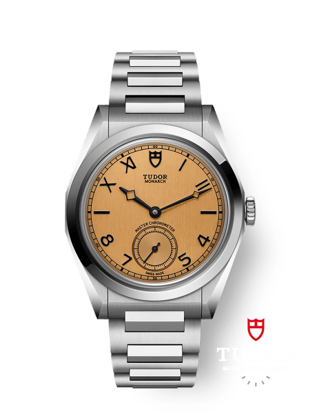 TUDOR Monarch 39mm steel case Dark champagne-color