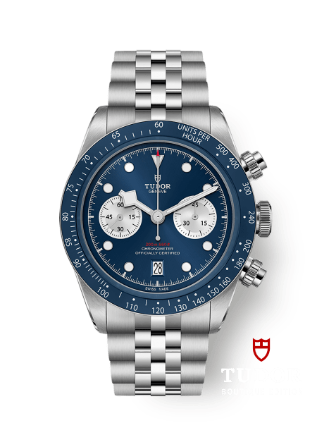 בלאק ביי כרונו בית שעון מפלדה בקוטר 41 מ"מ צמיד מפלדה 