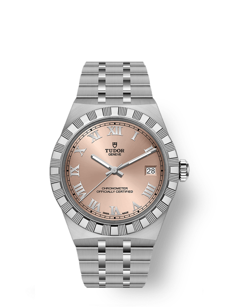 TUDOR Royal 36mm steel case Salmon dial