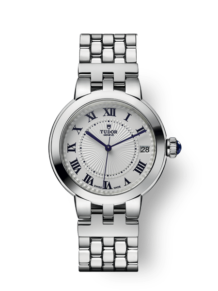 Clair de Rose Stalen 34mm-kast Stalen band