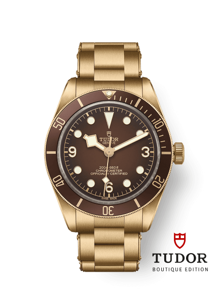 Black Bay 58 Bronze Bronzen 39mm-kast Matte ‘bruinbronzen’ wijzerplaat met kleurverloop