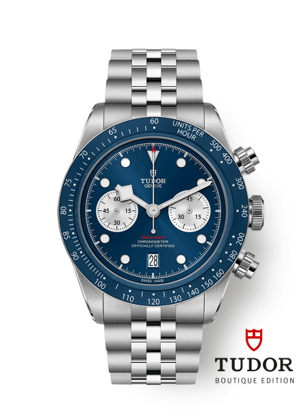 Black Bay Chrono 41mm steel case Steel bracelet 