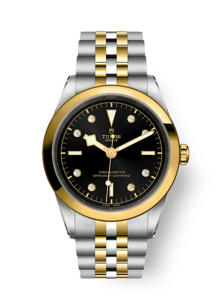 Black Bay One 41 S&G Stalen 41mm-kast Wijzerplaat met diamanten
