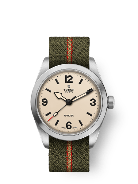 Ranger 36mm steel case Beige domed dial