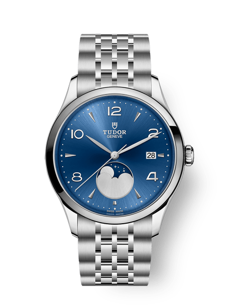 TUDOR 1926 Luna 39mm steel case Moon phase indicator