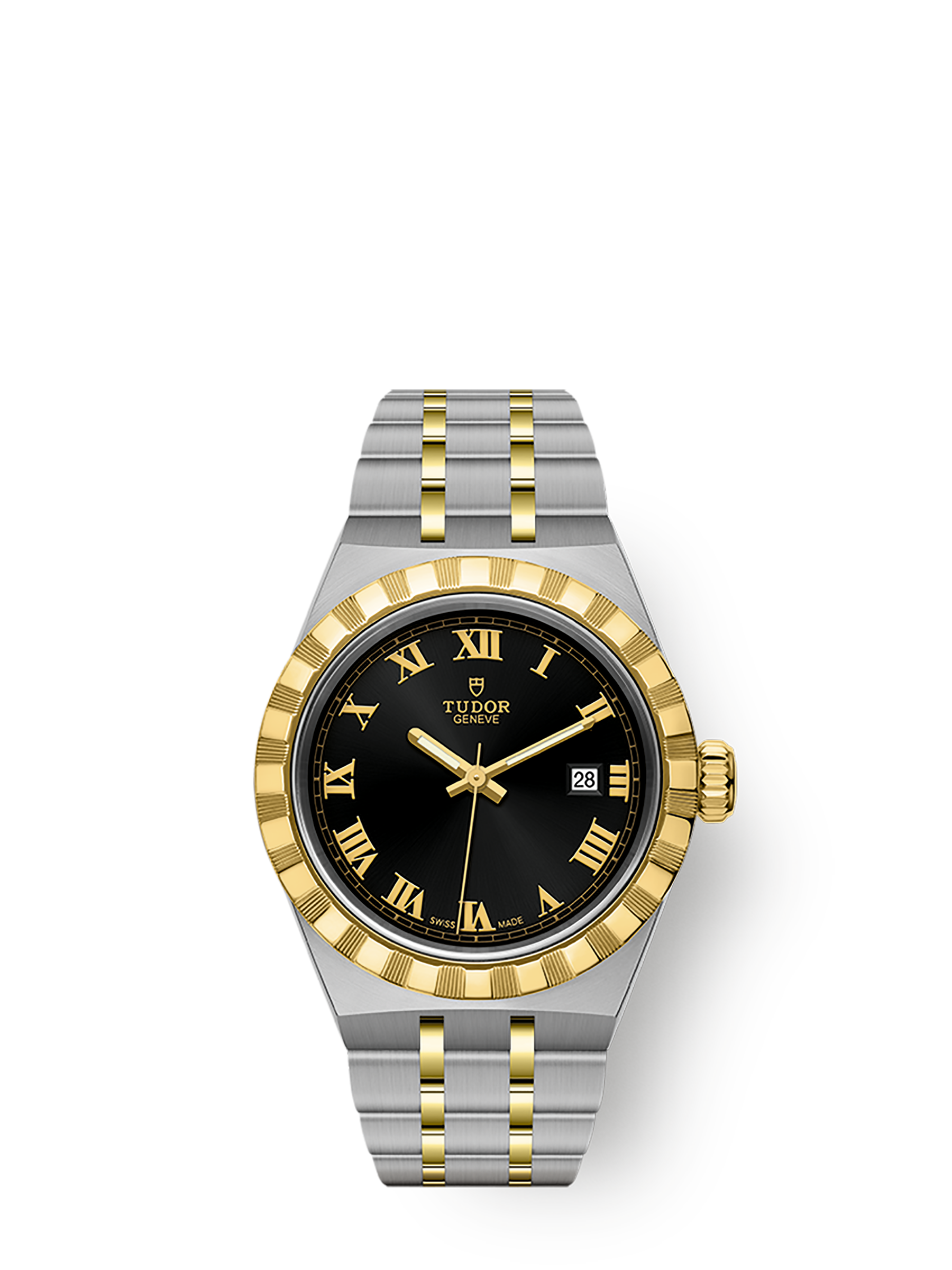 最終価格[美品]TUDORロイヤル41mm腕時計 自動巻き ダイヤモンド TUDOR Royalウォッチ - 41 mm スチール製ケース, ダイヤモンドセット