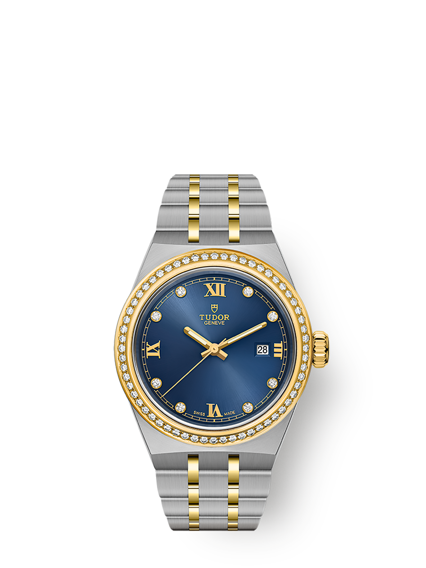TUDOR シルバー ステンレススチール 腕時計 76200 シルバーモザイク/バー TUDOR（チューダー） プリンス