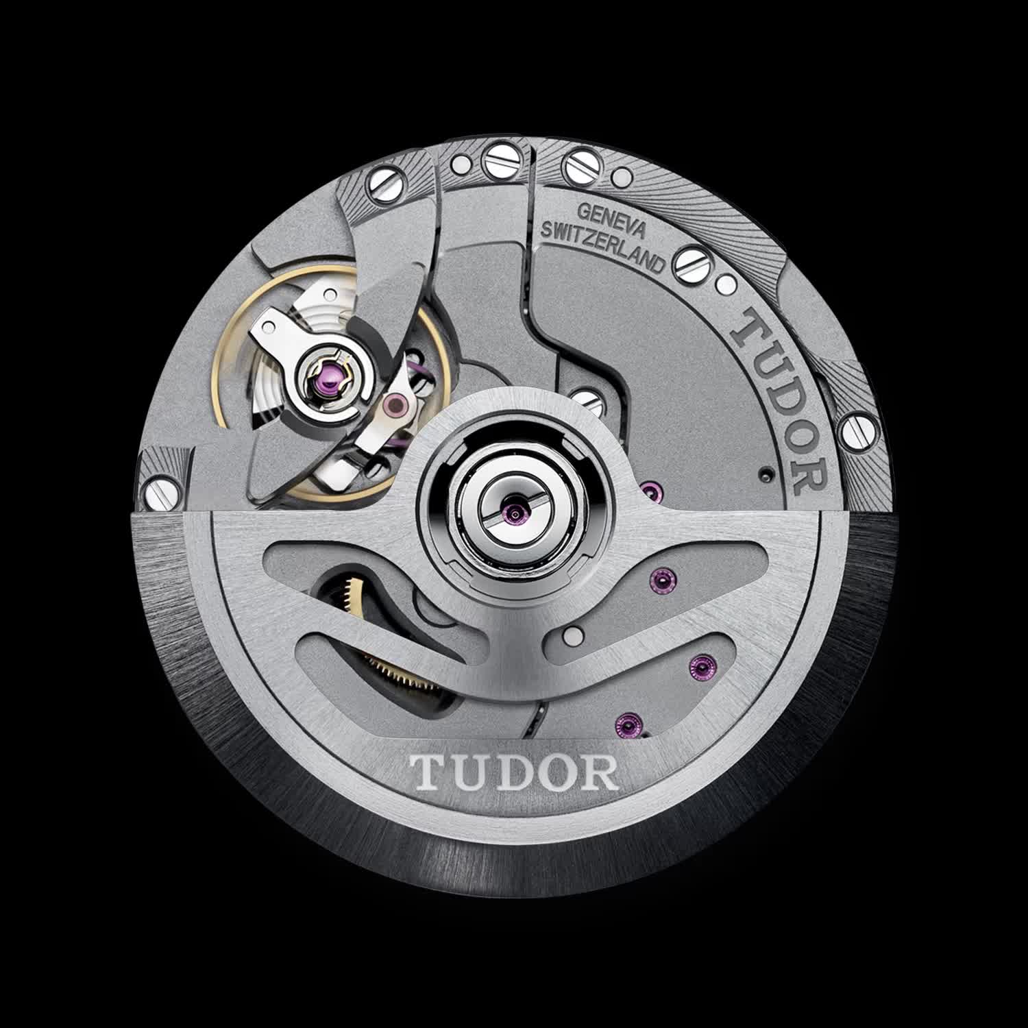 Tudor black bay gmt movement top